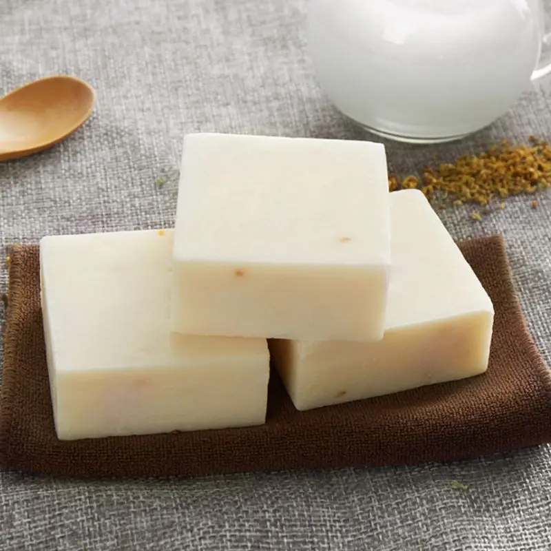 

Handmade Soap Rice Whitening Deep Cleaning Wash Clean Oil Control Bath Soaps for Face Bathing