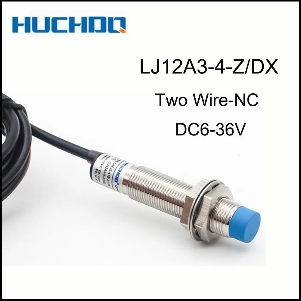 

M12 Индуктивный бесконтактный выключатель LJ12A3-4-Z/EX/DX-NO/NC две линии расстояние обнаружения 4 мм-экран щит типа DC6-36V