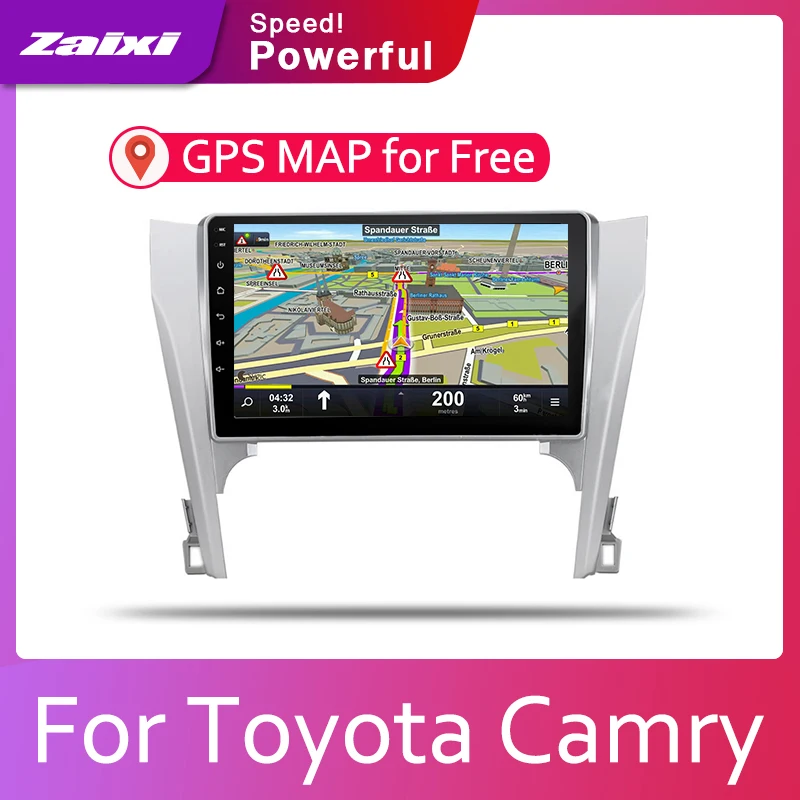 ZaiXi автомобильная система Android 1080P IPS ЖК экран для Toyota Camry (XV50) 2011 ~ 2017 автомобильный