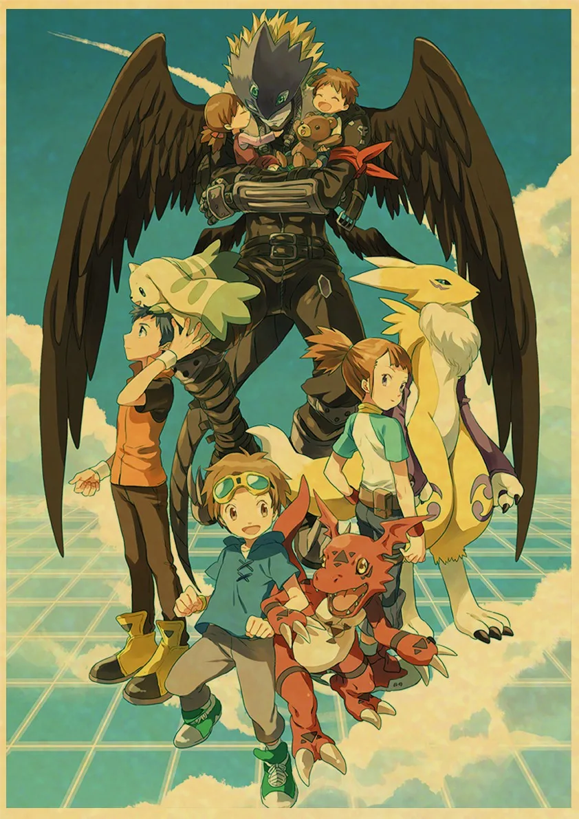 

Плакат Digimon Adventure lanxihaibao