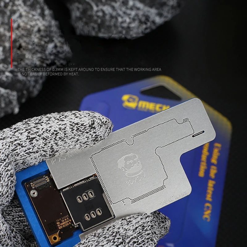 Набор трафаретов MECHANIC BGA стальная Оловянная платформа для промежуточного слоя