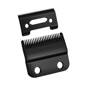 2 Sets Hair Clipper Replacement Blade Adjustable Hair Clipper Blades Compatible with Wahl 8148, 1919,8591, 8504, 2241