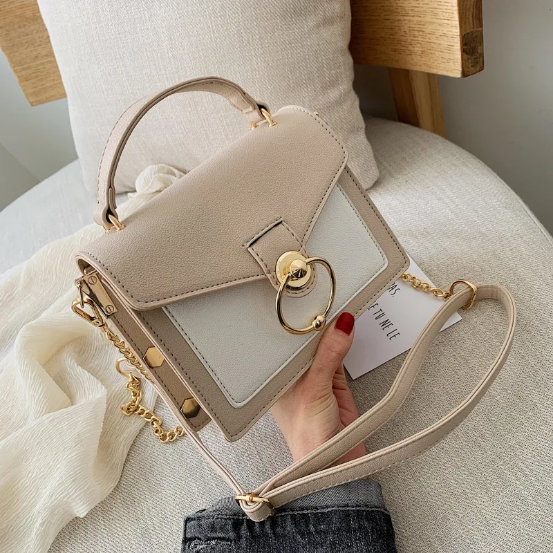 Дизайнерские дамские сумочки через плечо Прошитые мессенджеры на повседневный