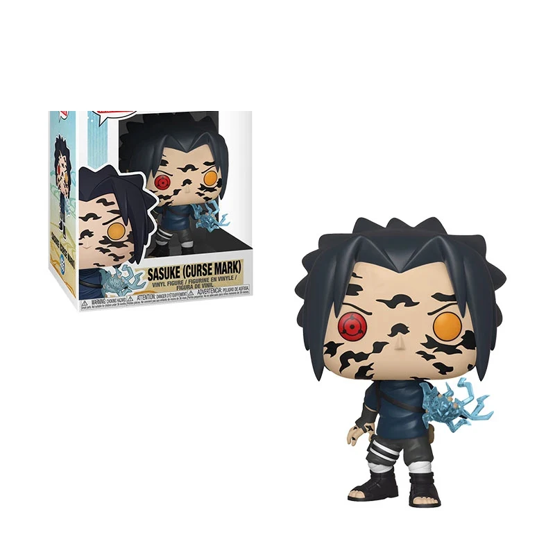

FUNKO NARUTOS Uzumaki NarutoS Uchiha Sasuke Vinyl Action Figure Collected Model Toys For Children Christmas Gift