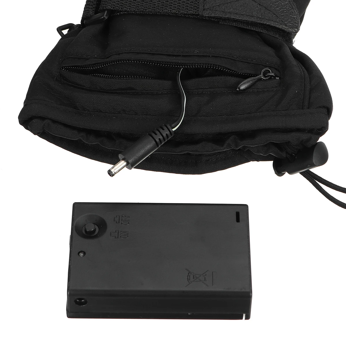 

1 Pair Winter Warmers Heated Gloves 3 Modes Adjust Outdoor Sports Motorcycle Windproof Touch Screen Antiskid Thermal Gloves