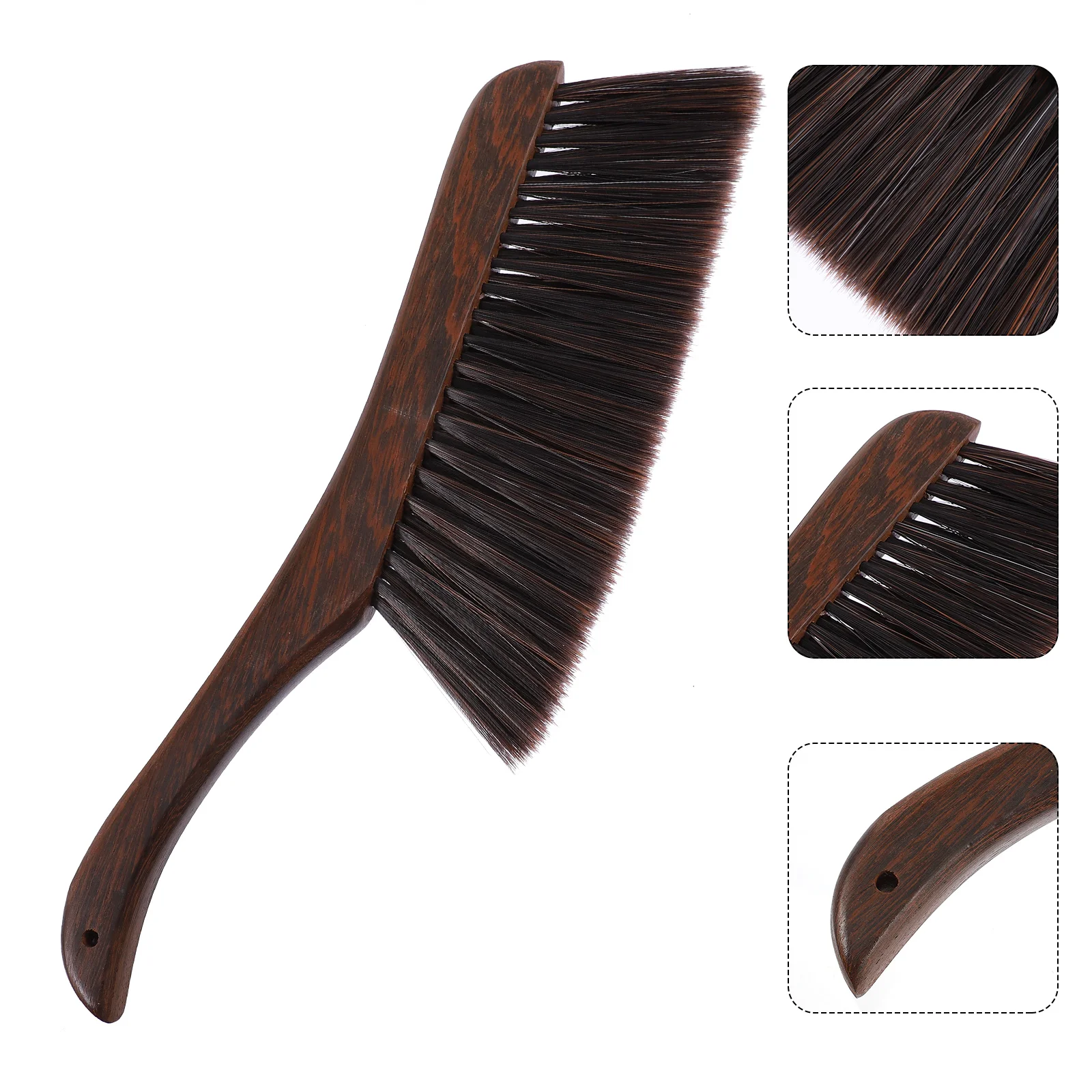 

1pc Mane Bed Brush Wooden Handle Brushes Multi-use Practical Cleaning Brushes