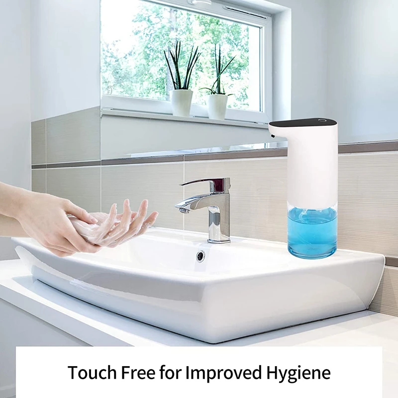 

Touchless Soap Dispenser,10Oz/300ML High Capacity Automatic Hand-Free Foaming Soap Dispenser for Bathroom Kitchen