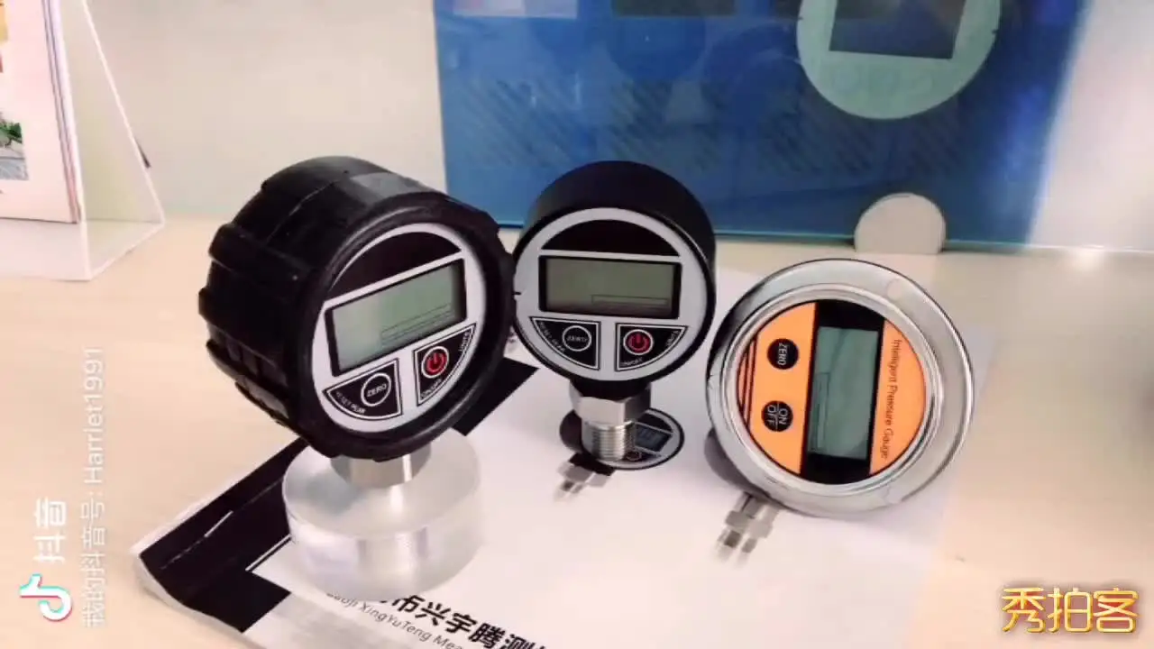 

LCD battery-powered digital vaccum pressure gauge psi/bar/kpa /mpa/kg/m2