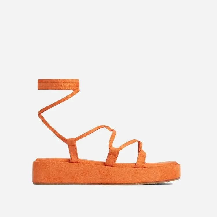 

Gladiator Sandals For Women 2021 Summer Woman Thick Bottom Platform Flats Women's Fashion Cross Strap Sandalias Female Shoes