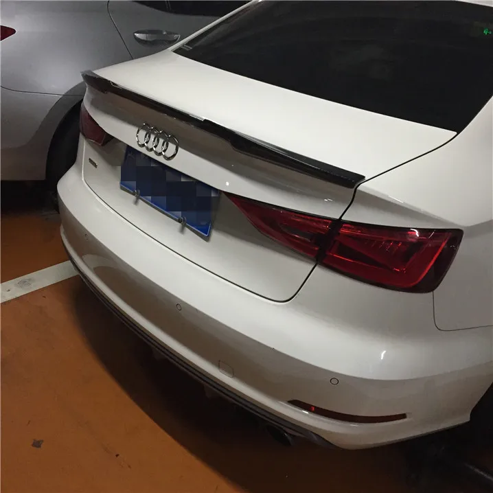 Спойлер из углеродного волокна для AUDI A4 2009-2014 m4 sty высокого качества A4L спойлер |