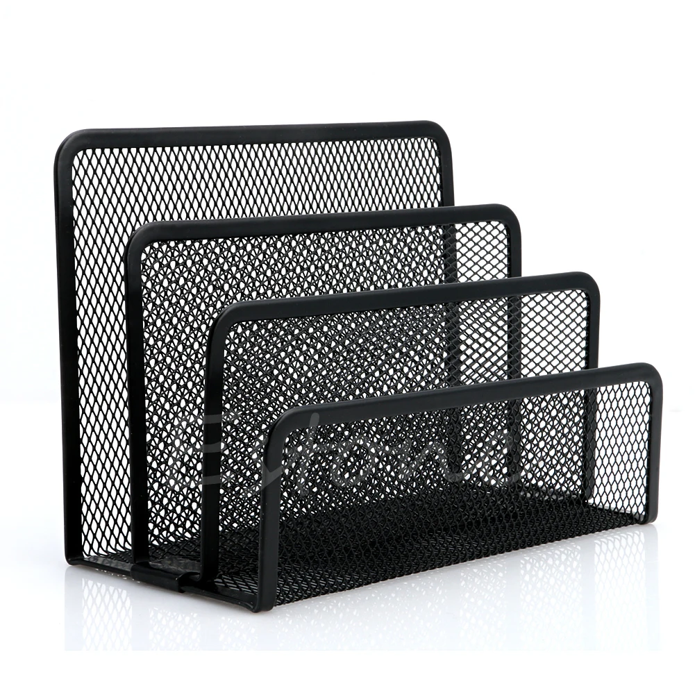 

Mesh Letter Sorter Mail Document Tray Desk Office File Holder Organiser Business