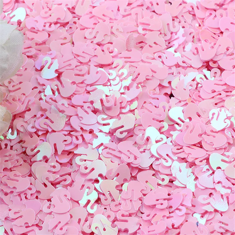 4 мм Лебедь блёстки свободные для рукоделия 6 Блеск Конфетти художественное