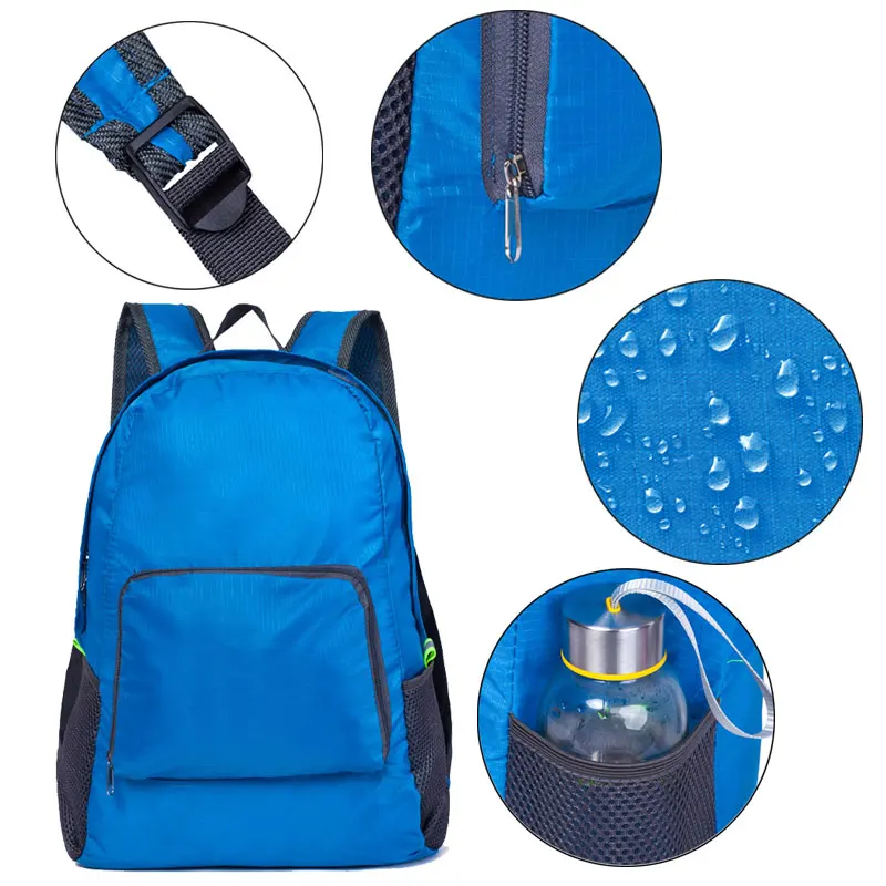 

Women Men Backpack Riding Back Pack Bag Ultra Light Folding Waterproof Travel Nylon Shoulder Bags Handbag Best Sale-WT