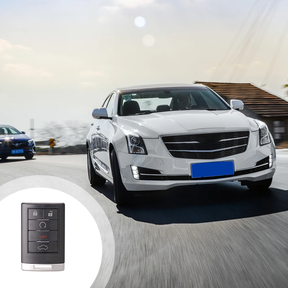 Прочный автомобильный пульт дистанционного управления для Cadillac SRX XTS ATS 315 МГц и 433