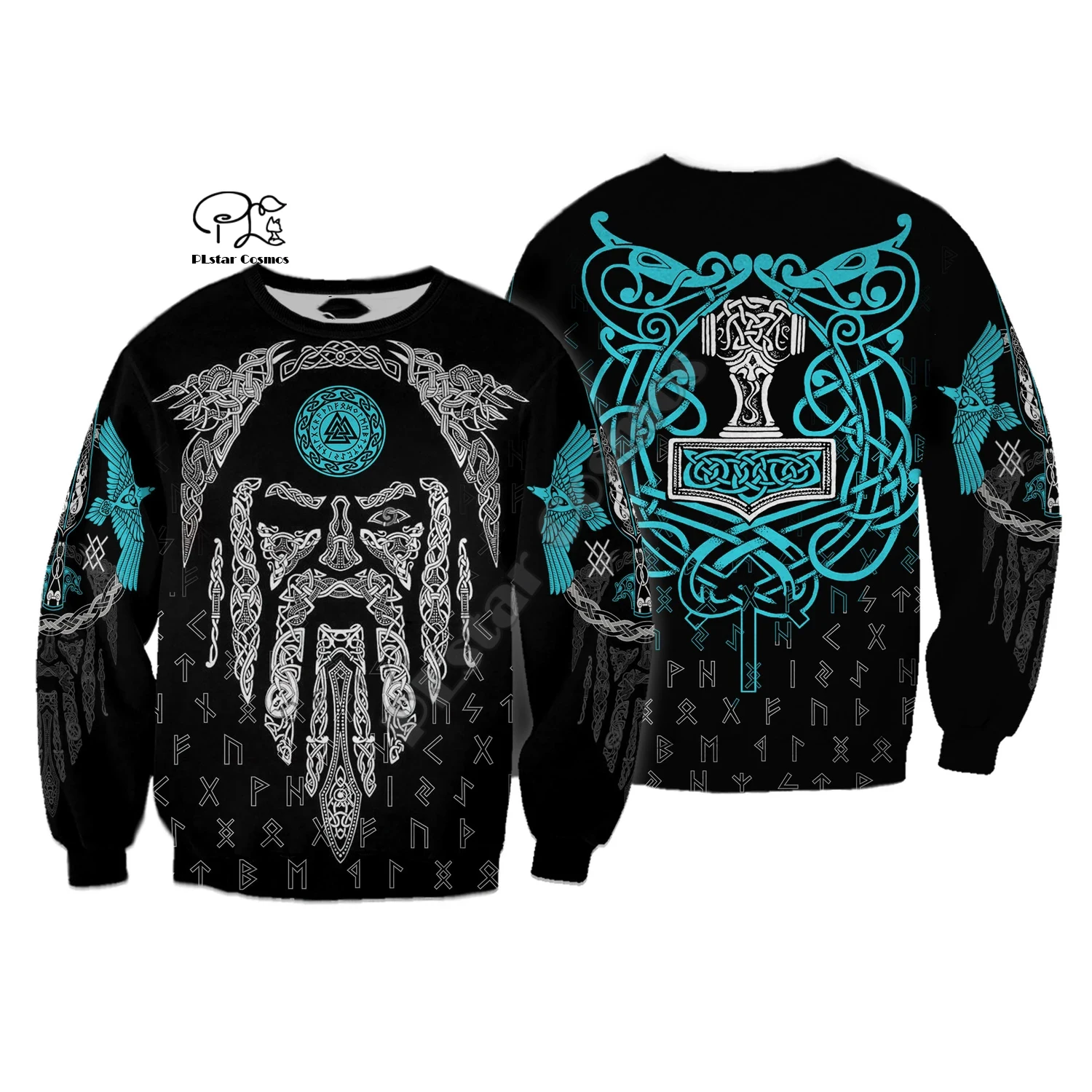 

PLstar Cosmos Vikings Warrior Tattoo NewFashion Pullover Casual long sleeve 3DPrint Zip/Hoodies/Sweatshirts/Jacket/Men/Women C-5