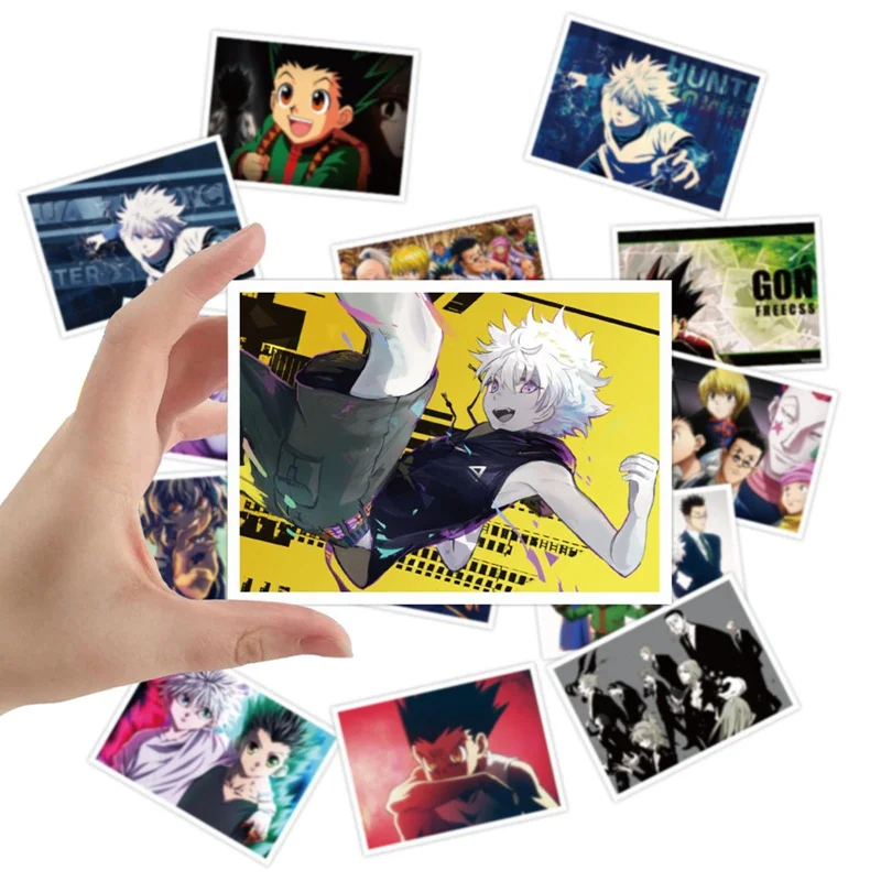 

30Pcs for Hunter x Hunter Anime Waterproof PVC DIY Stickers Stationery Stickers Laptop Skateboard Luggage Stationery Doodle