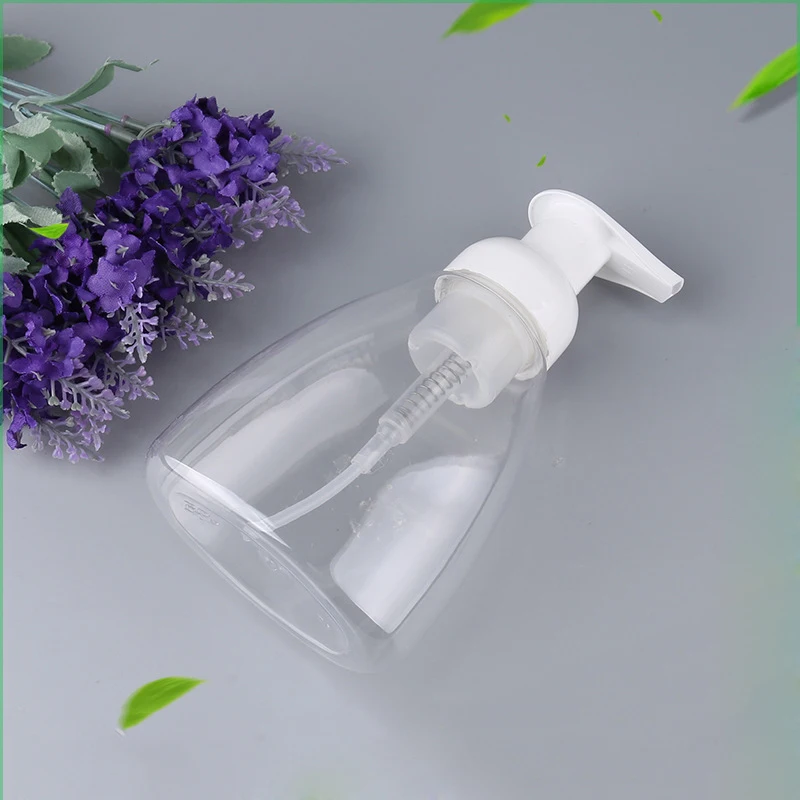 300 мл прозрачные Пластик пенясь бутылка для жидкого мыла мусс точек розлива