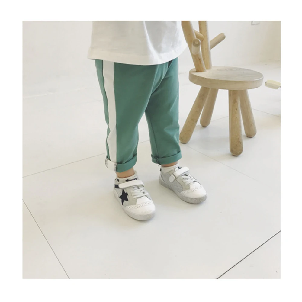 

chifuna 2020 New Casual Boys Girls Pants Spring Summer Cotton Sport Trousers Children's Clothing Kids Leisure Pants
