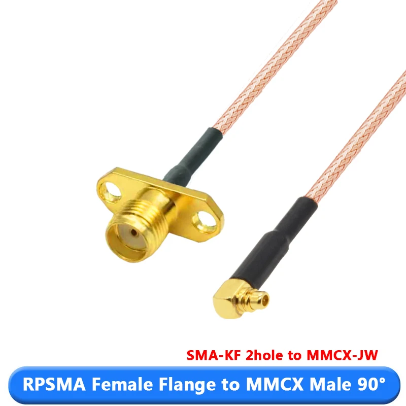 1 шт. MMCX в SMA/RP-SMA женское фланцевое крепление RG316 отрезок FPV антенна Удлинительный