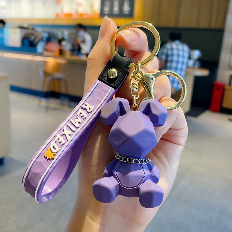 

Металлический брелок с кроликом LCZLMR 2021092202