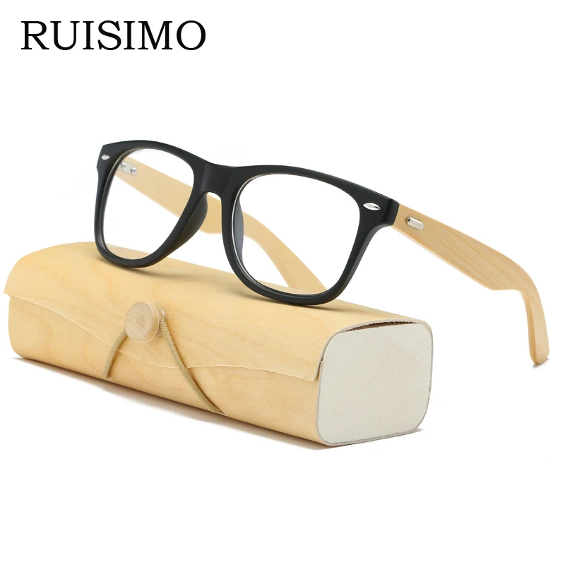 

Classic Retro Lens Nerd wood Glasses frames Fashion brand designer Men Women Eyeglasses Optical Eyewear glasses for women men