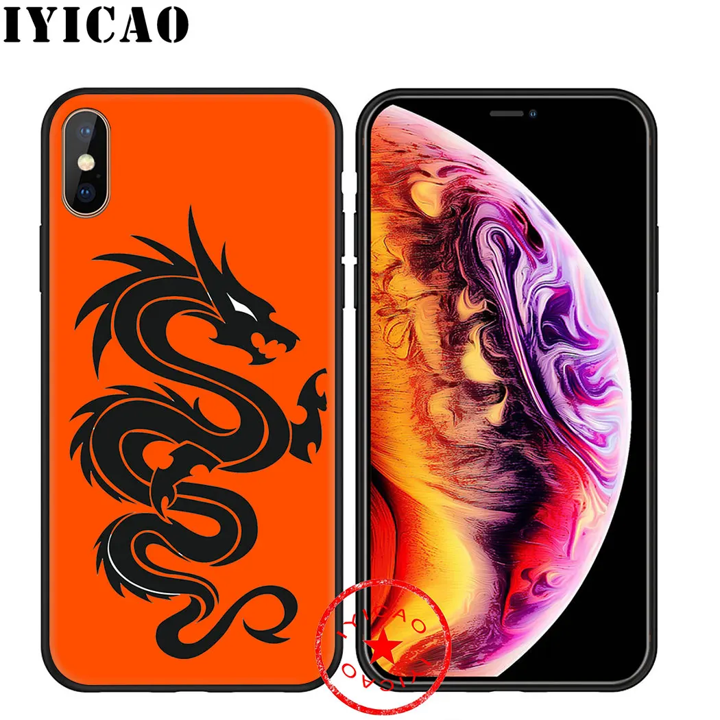 IYICAO ужас мягкий чехол для iphone 11 Pro Xr Xs Max 6 6s 7 8 Plus 5 5S Se Силиконовый ТПУ Plus| |