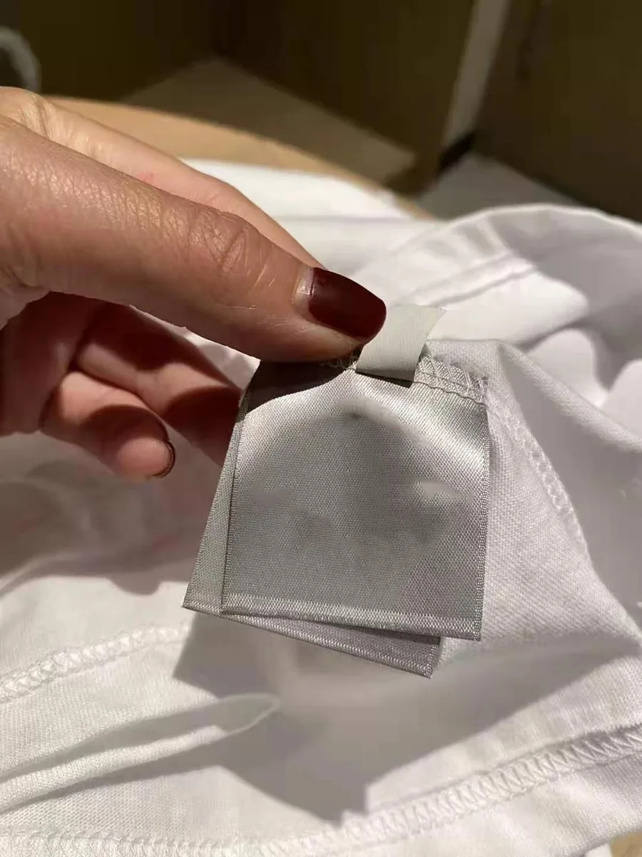 

2021 Spring Summer Solid Color Letter Leisure Wild T-Shirt Top Women's