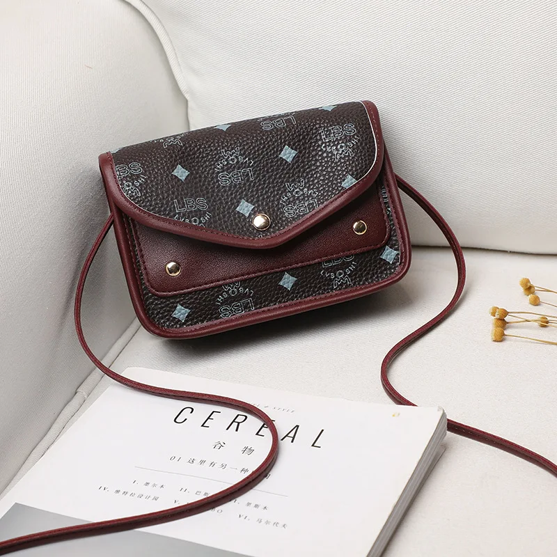 

Women's Bag 2021 New Autumn Shoulder Bag Trendy Unique Women's Crossbody Bag Printed Letter Phone Bag Women's Bag