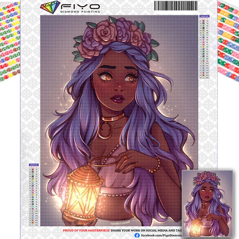 Набор для алмазной вышивки 5D милая мозаика девочек мультяшная принцесса