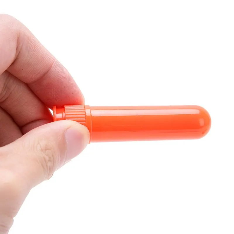 12 шт./компл. для эфирного масла носа носовой контейнер цветные пластиковые пустые