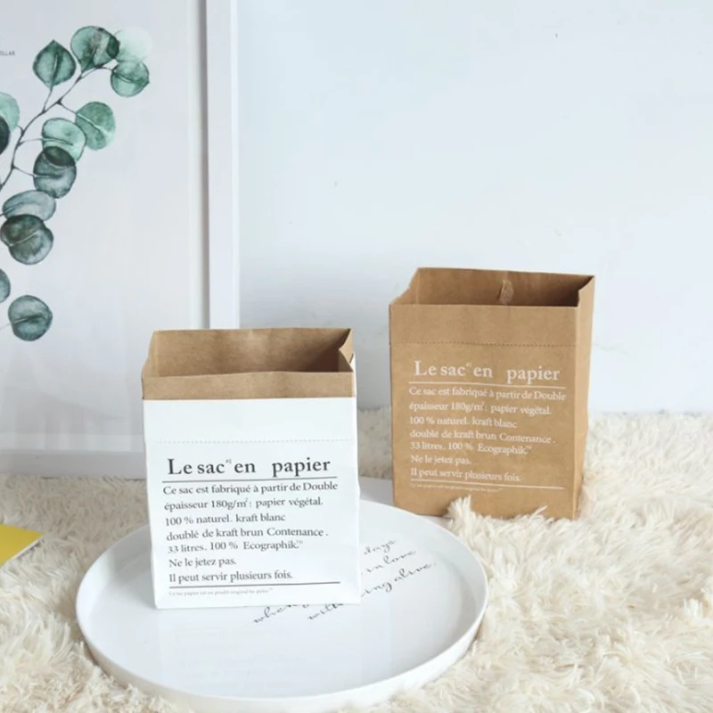 

1 шт., декоративная ваза для растений из крафт-бумаги