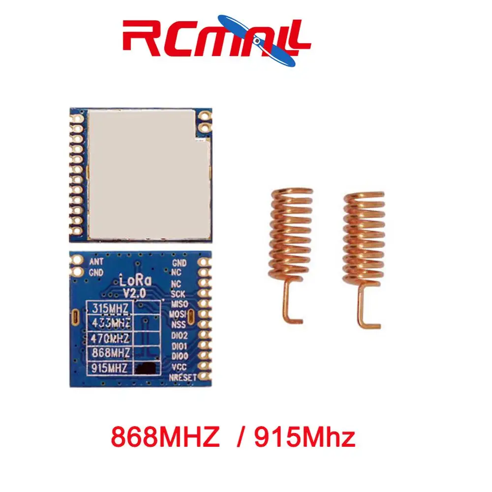 868 МГц | 915 100 мВт SX1276 чип большой радиус действия 4 км RF беспроводной модуль LoRa LoRa1276