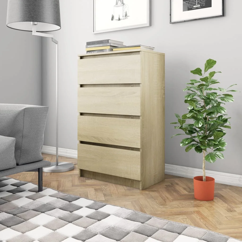 

Буфет Sonoma Oak 23,6 дюйма x 13,8 дюйма x 38,8 дюйма, ДСП