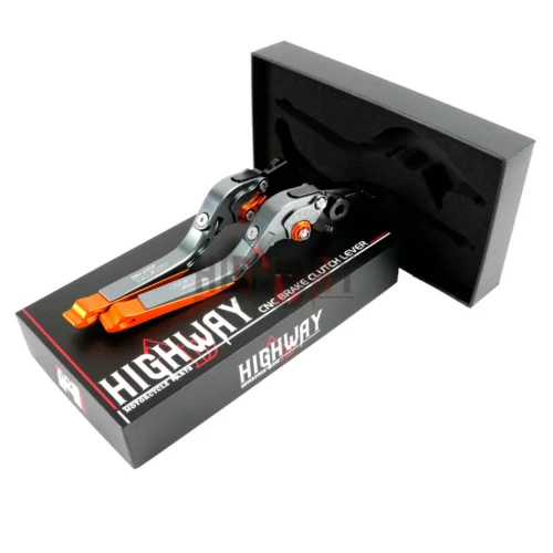 Алюминиевый Рычаг тормозной ручки CNC выдвижной складной Регулируемый рычаг