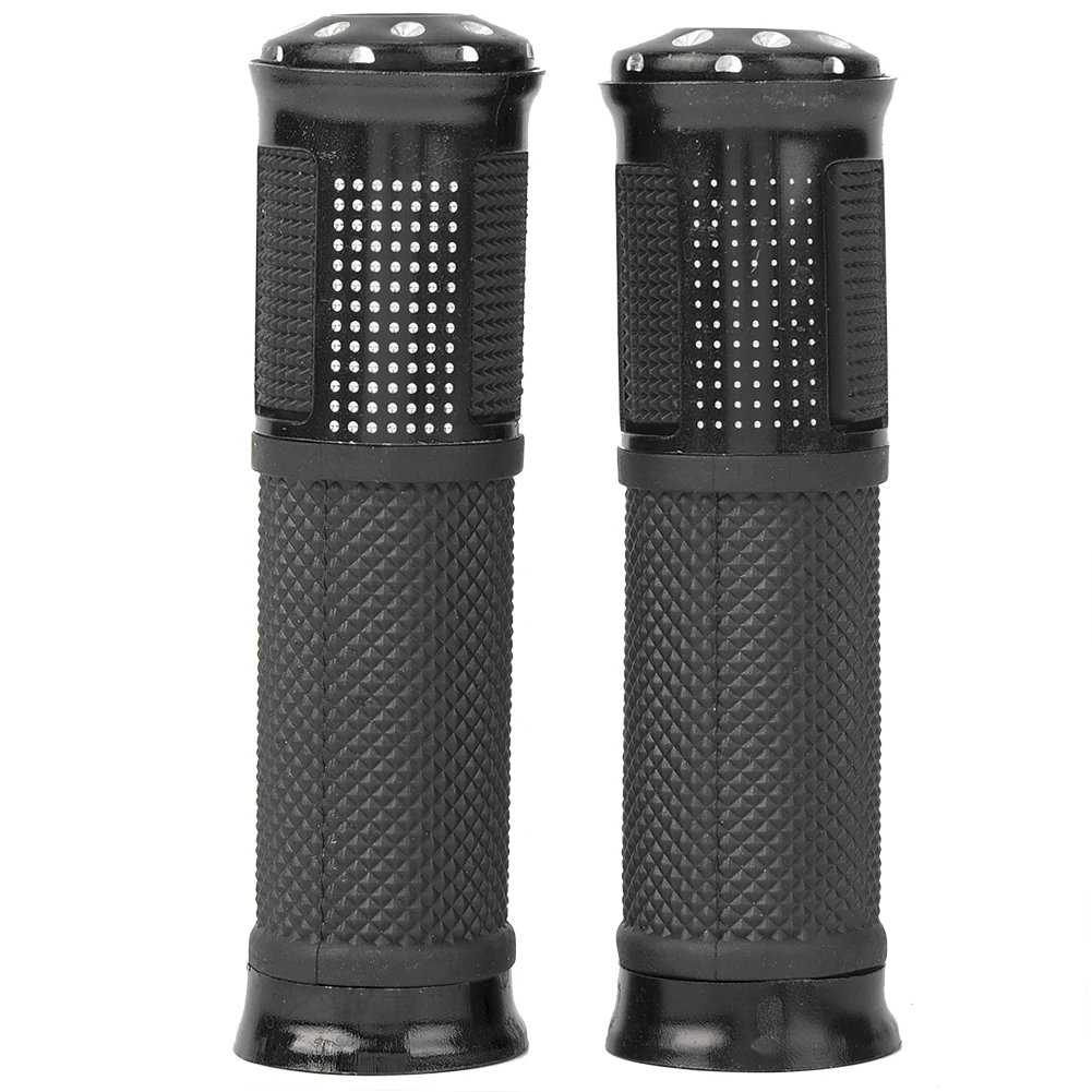 

1 Pair Alloy Anti-Skid Motorcycle Handlebar Hand Grips Modification Accessory Electric Vehicle Anti-Slip Universal Handle Cover