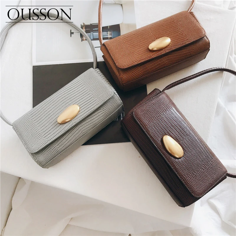 

OUSSON 2020 Designer BrandHighQuality messenger Shoulder bag