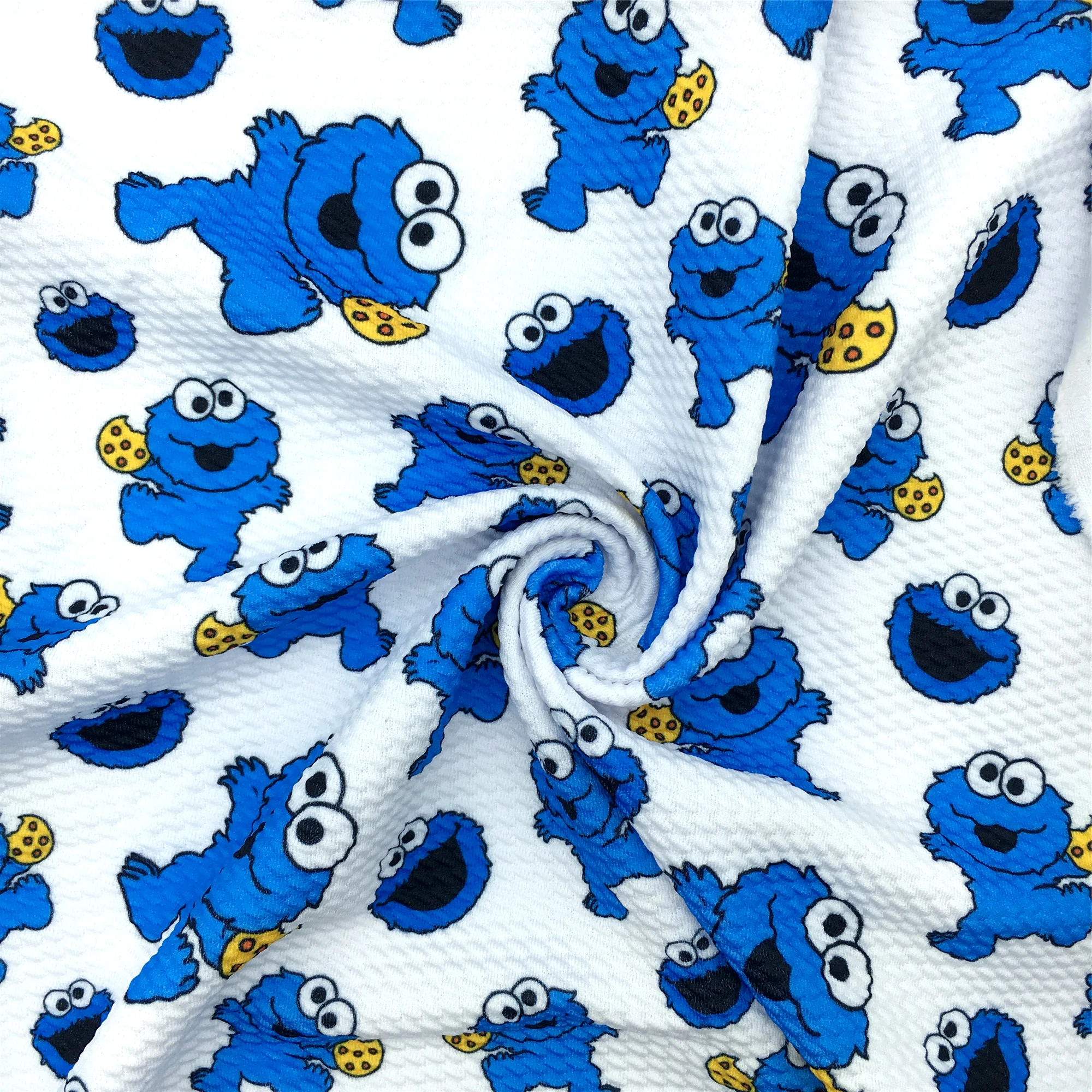 1/2 ярда принт с персонажами мультфильмов Пуля текстурированная Ливерпуль 4 Way Stretch