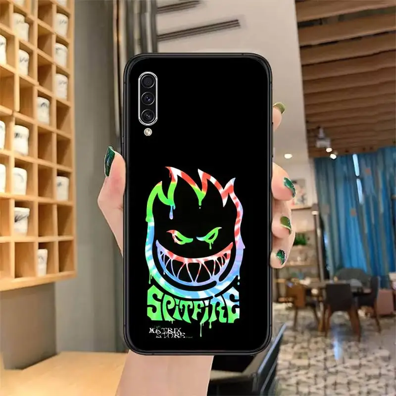 

Spitfire grimace Phone Case for samsung galaxy a 51 52 71 50 12 72 21s 70 40 20e 31 30s 32 5G soft silicone coque