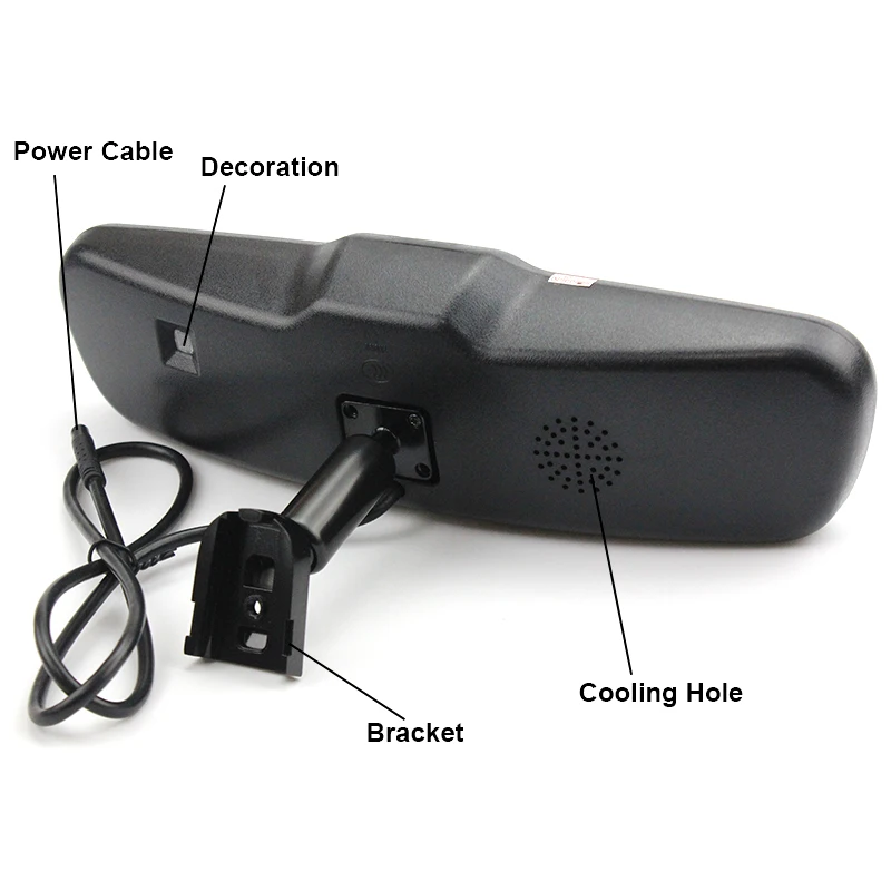 Автомобильное электронное зеркало заднего вида Sinairyu с автоматическим