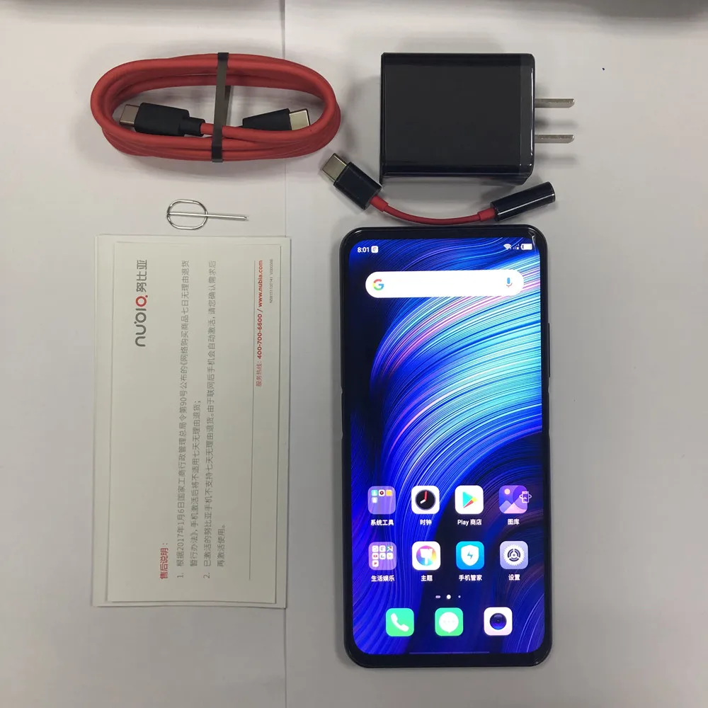 Nubia Z20 6,42+ 5,1 дюймовый смартфон с двойным экраном 8 ГБ ОЗУ 128 Гб ПЗУ Snapdragon 855 Plus Quick Charge 4,0 4000 мАч 48MP мобильный телефон