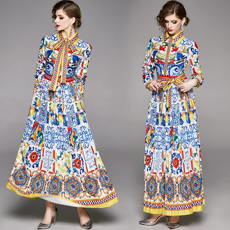 Женское модельное дизайнерское плиссированное платье макси винтажное длинное