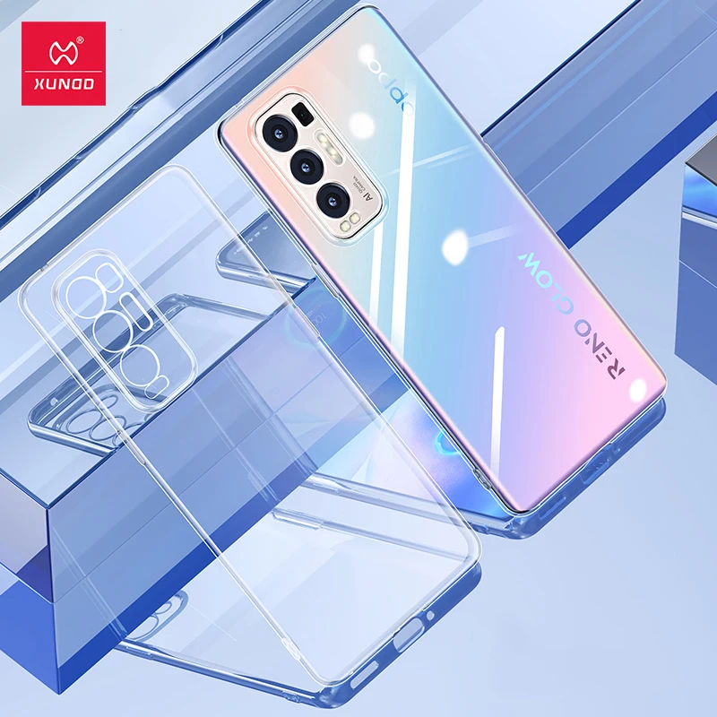 

Xundd Case For Find X3 Neo Case Transparent Protective Shockproof Clear Phone Cover For OPPO Find X3 Lite Neo Case Coque Funda