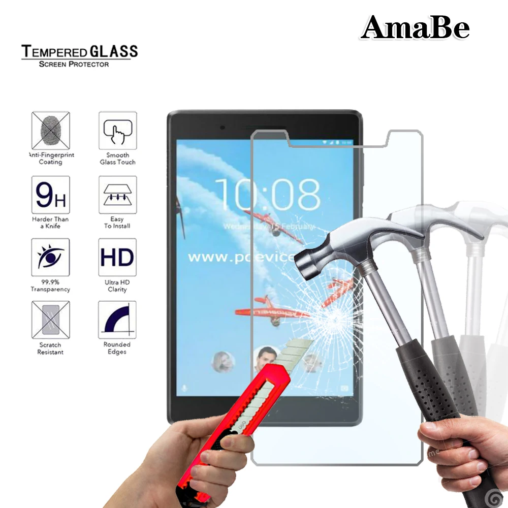 Защита экрана из закаленного стекла с защитой от царапин для планшета Lenovo Tab E7 Wi Fi