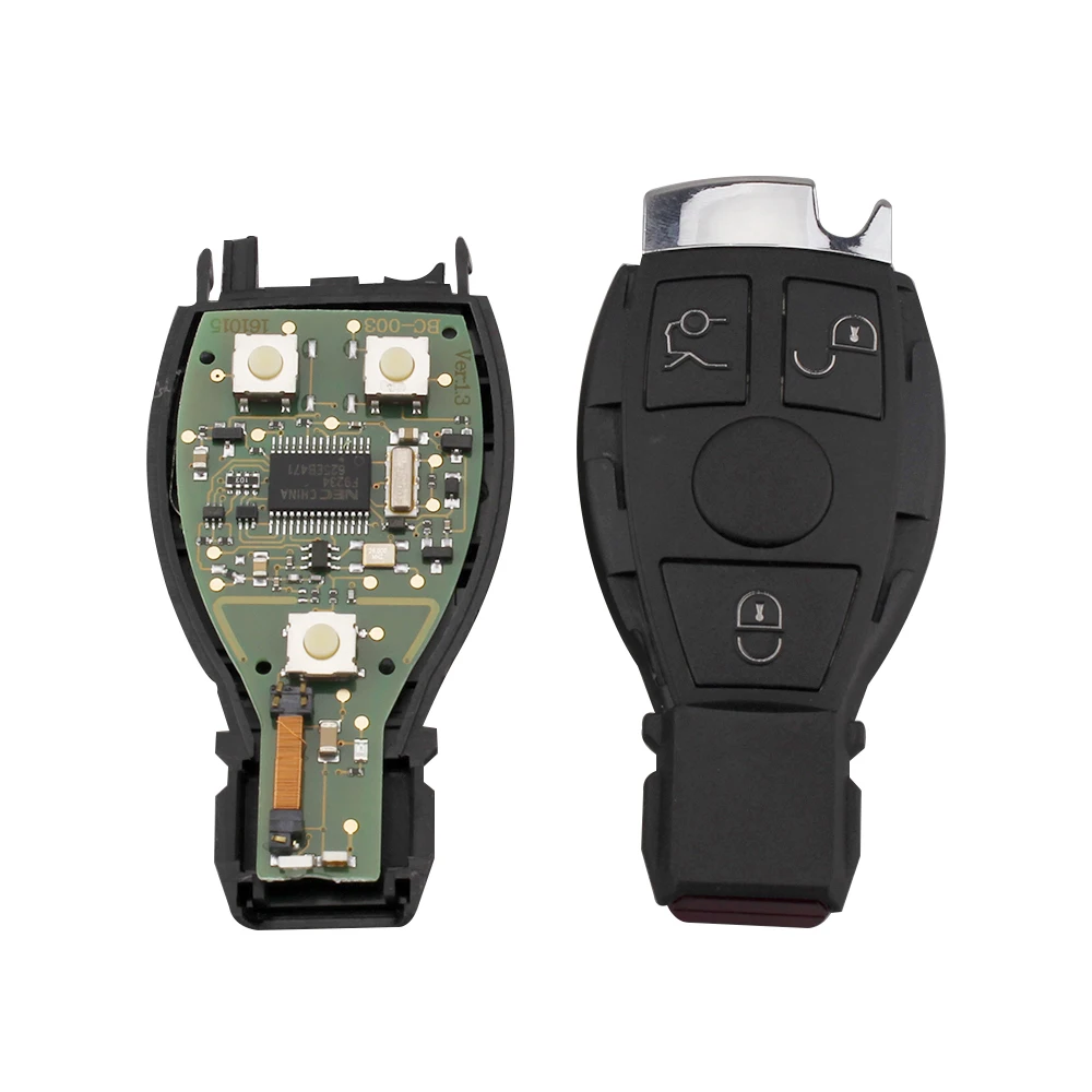 Пульт дистанционного управления для автомобильного ключа Mercedes Benz 2000 3 кнопки 433 92