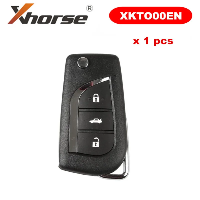 Универсальный проводной дистанционный ключ XHORSE XKTO00EN X008 для Toyota 3 кнопки