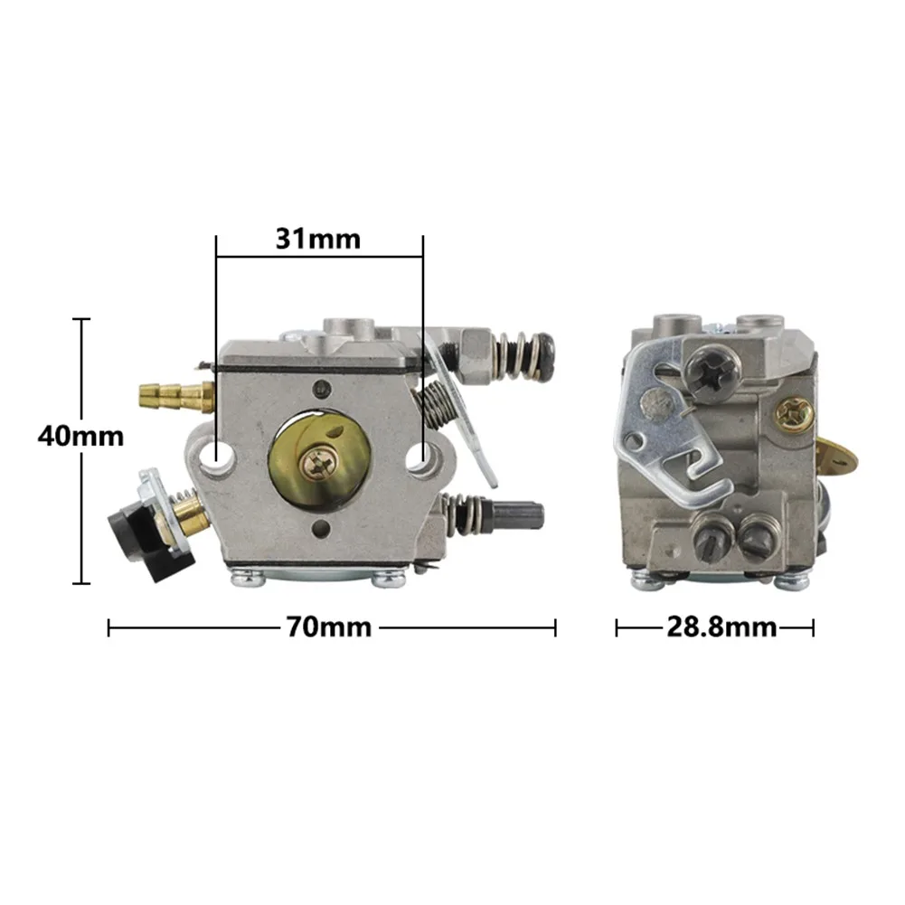 Карбюратор для бензопилы подходит Husqvarna 51 55 50 сменные детали Walbro WT-170-1 WA-82 503281504 503 28