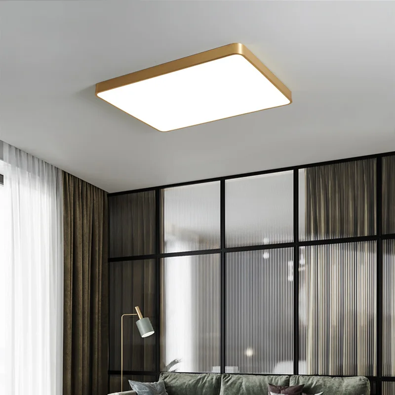 $19.50 GOLD 15W 27W LED Ceiling Light Living Room Bedroom Light Corridor Balcony LED Ceiling lamp Kitchen Ceiling Lights Surface mount