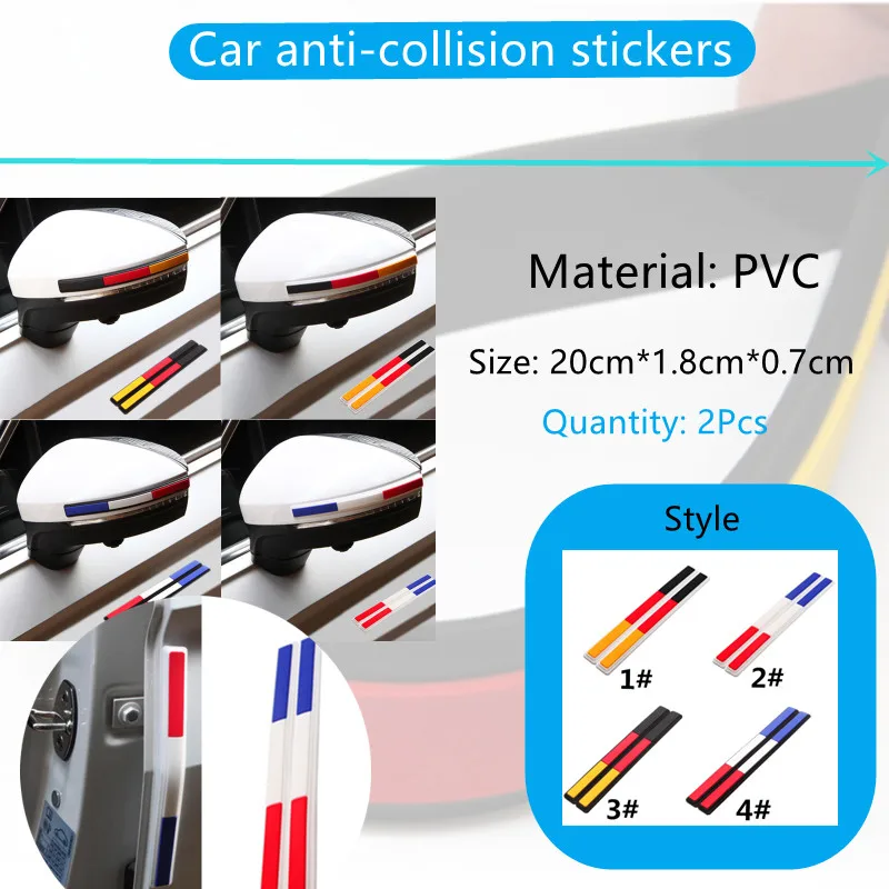 

Universal 2pcs/set of Motorcycle Car Fashion Waterproof PVC Decorative Strip