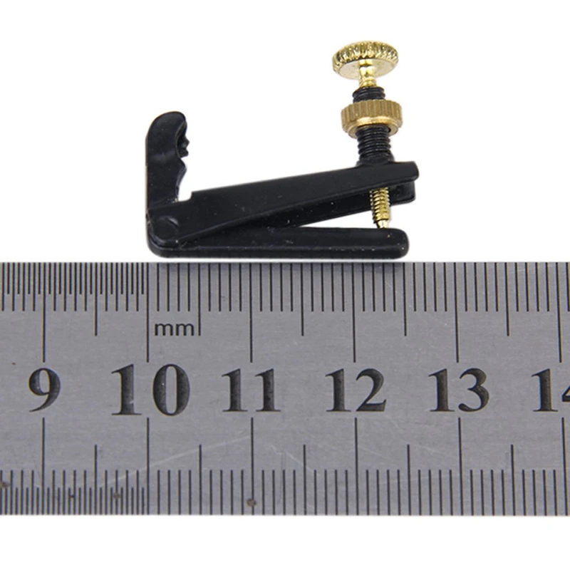 

4 Pcs 3/ 4-4/ 4 Violin Fine Tuner String Plate & 10 Pcs Acoustic Violin Column Columna Sound-Post