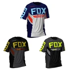 2021 Foxo мото велосипедная футболка с коротким рукавом для езды на велосипеде эндуро Mtb горнолыжные футболки Camiseta Motocross Mx одежда для горного велосипеда Mtb